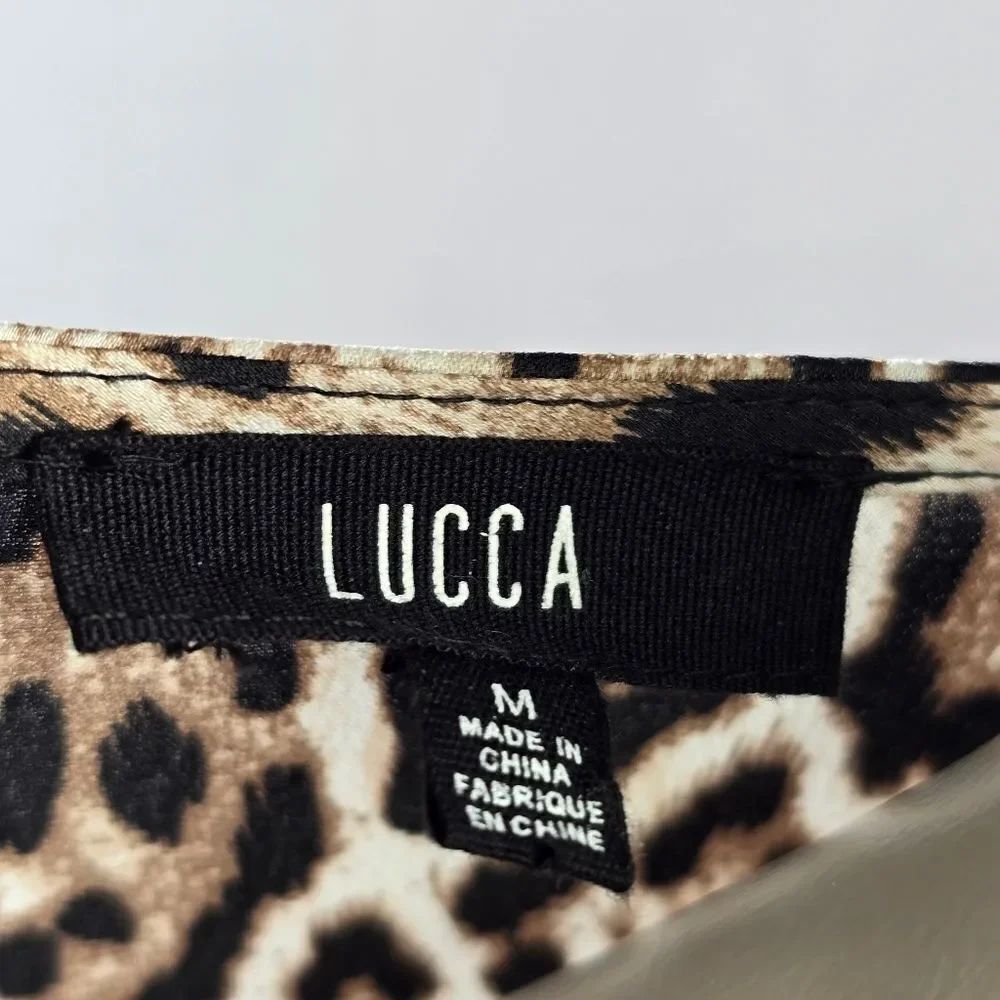Leopard Print Kimono Dress (Rack 9) - Picture 10 of 11